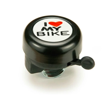 Bikefun Csengő I LOVE MY BIKE fekete