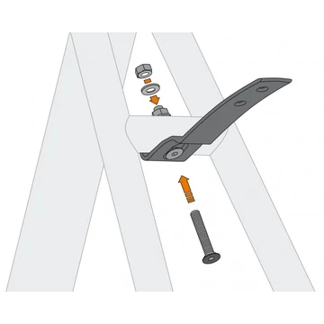 SKS sárvédőrögzítő elem Beavertail, Velo Cross, Velo