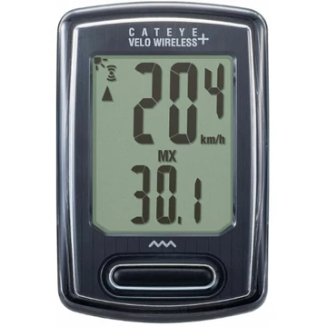 Cateye COMPUTER VELO WIRELESS+ CCVT235 8FUNK HÁTTÉRV. WLESS FEKETE