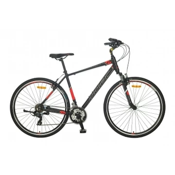 Polar 28" Helix cross trekking alu ffi fekete/piros 52 (L)