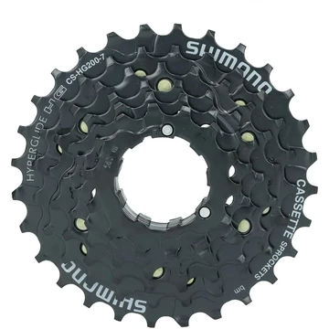 Shimano Lánckeréksor 7s CSHG200 7 es 12-28F fekete