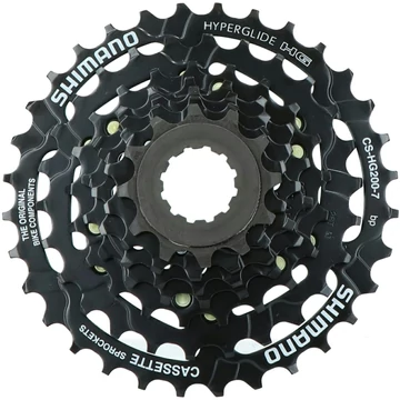 Shimano Lánckeréksor 7s CSHG200 7 es 12-32F fekete
