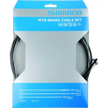 Shimano Bowden Szett Fék MTB fekete tömitett bowdenvéggel