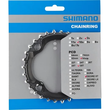 Shimano LÁNCKERÉK 30F FCM782 30F-AN
