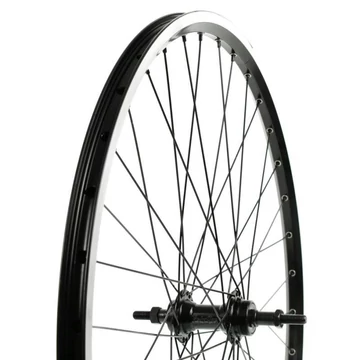 Kerék Hátsó 27,5" 584  Duplafalu. alu agy fekete menetes V-fék-Tárcsafékes