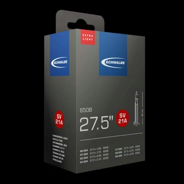 BELSŐ SCHWALBE 27,5 SV21A 27,5x1,50-2,40 EXTRA LIGHT 40MM 135g {25/7}