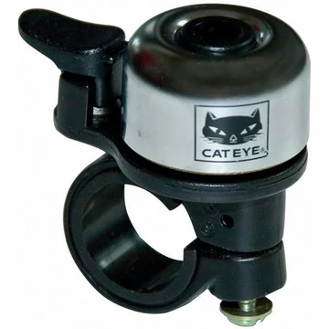 CSENGŐ CATEYE BRASS BELL OH-1200 KICSI, KÜLSŐ PENGETŐS EZÜST{5/4}