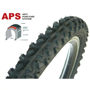 Deestone Külső 26x1.90 d202 defektvédelem 5 mm